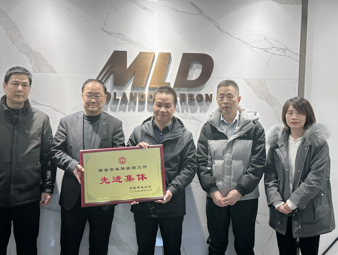 西安市臨潼區(qū)總工會(huì)授予陜西美蘭德“2023年集體協(xié)商工作先進(jìn)集體”榮譽(yù)牌匾